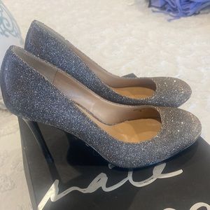 Banana Republic metallic stilettos